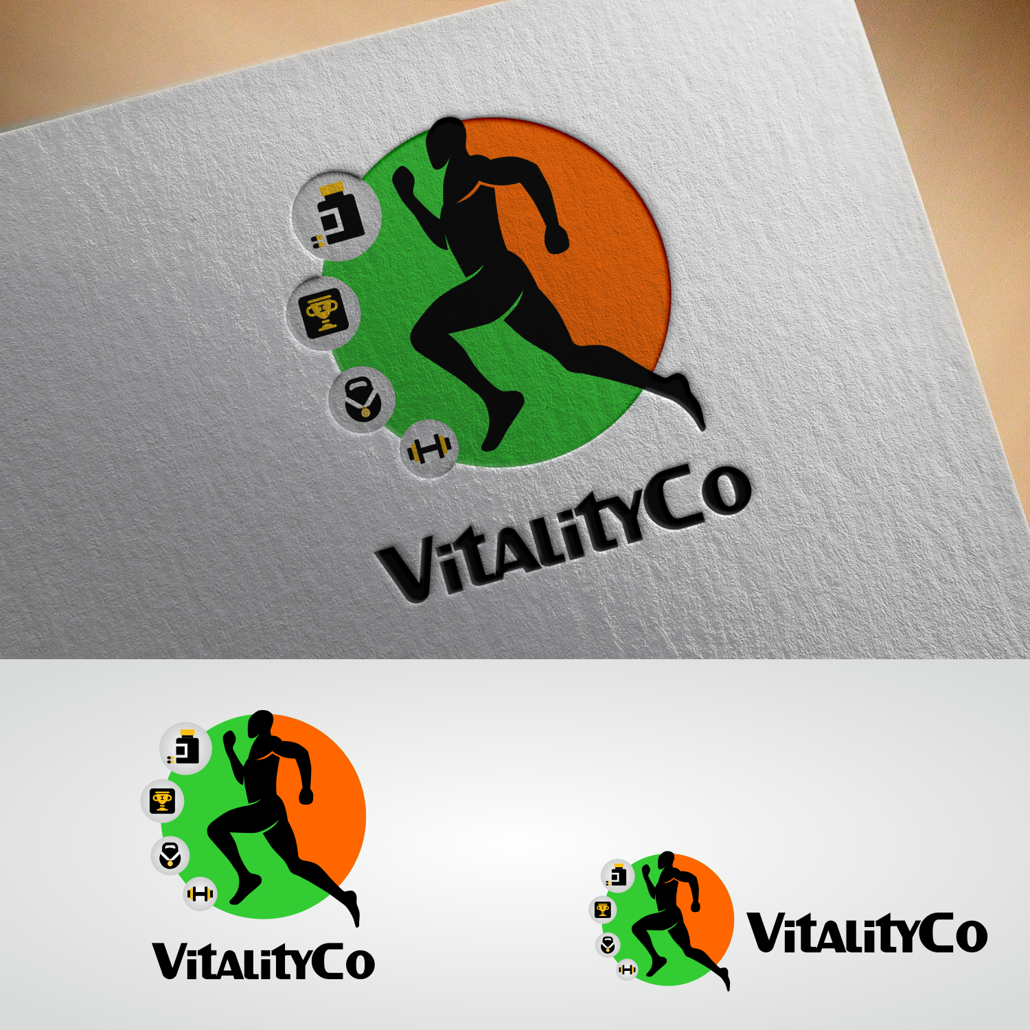 Logo Design by desingman for Vitality Co. Pty Ltd | Design #12600522