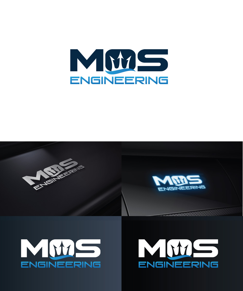 Logo Design by Sergio Coelho for MOS Engineering | Design #12658537
