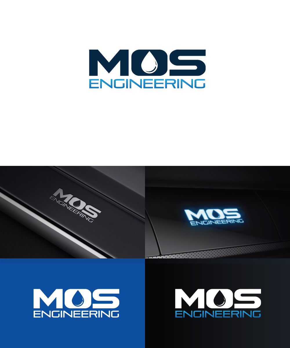 Logo Design by Sergio Coelho for MOS Engineering | Design #12658614