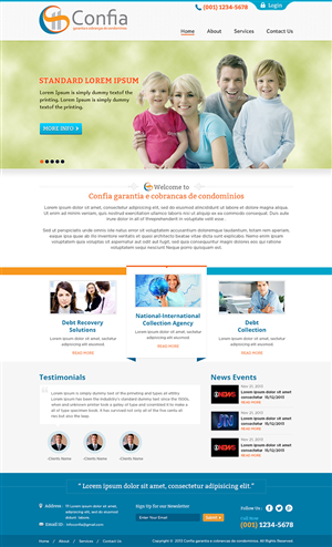 Web Design par Mayank Patel pour Seens TI | Design #2468433