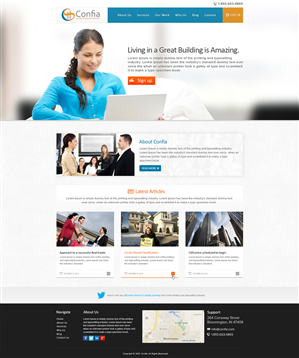 Web-Design von the-lion-king für Seens TI | Design: #2482217