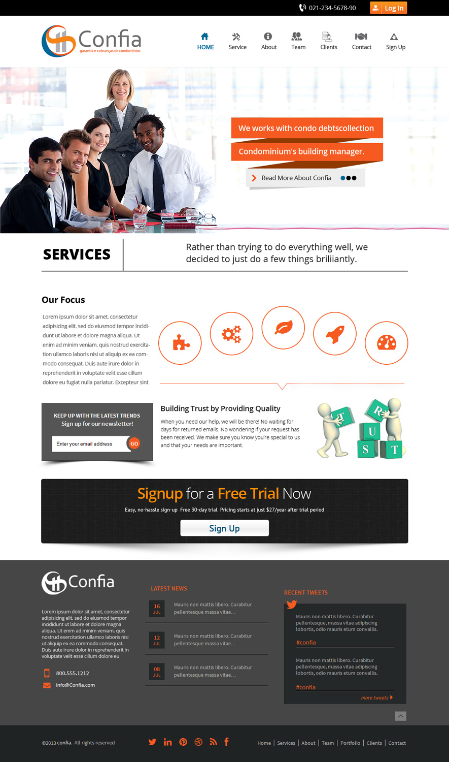Web-Design von OM für Seens TI | Design #2488939