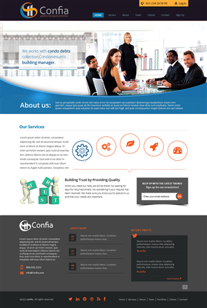 Web-Design von OM für Seens TI | Design: #2488943