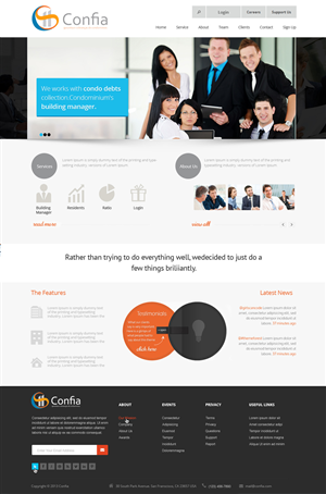 Web-Design von OM für Seens TI | Design: #2488947