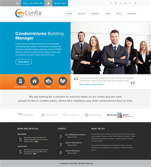Web Design by OM for Seens TI | Design: #2488955