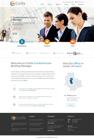Web Design by OM for Seens TI | Design: #2488972