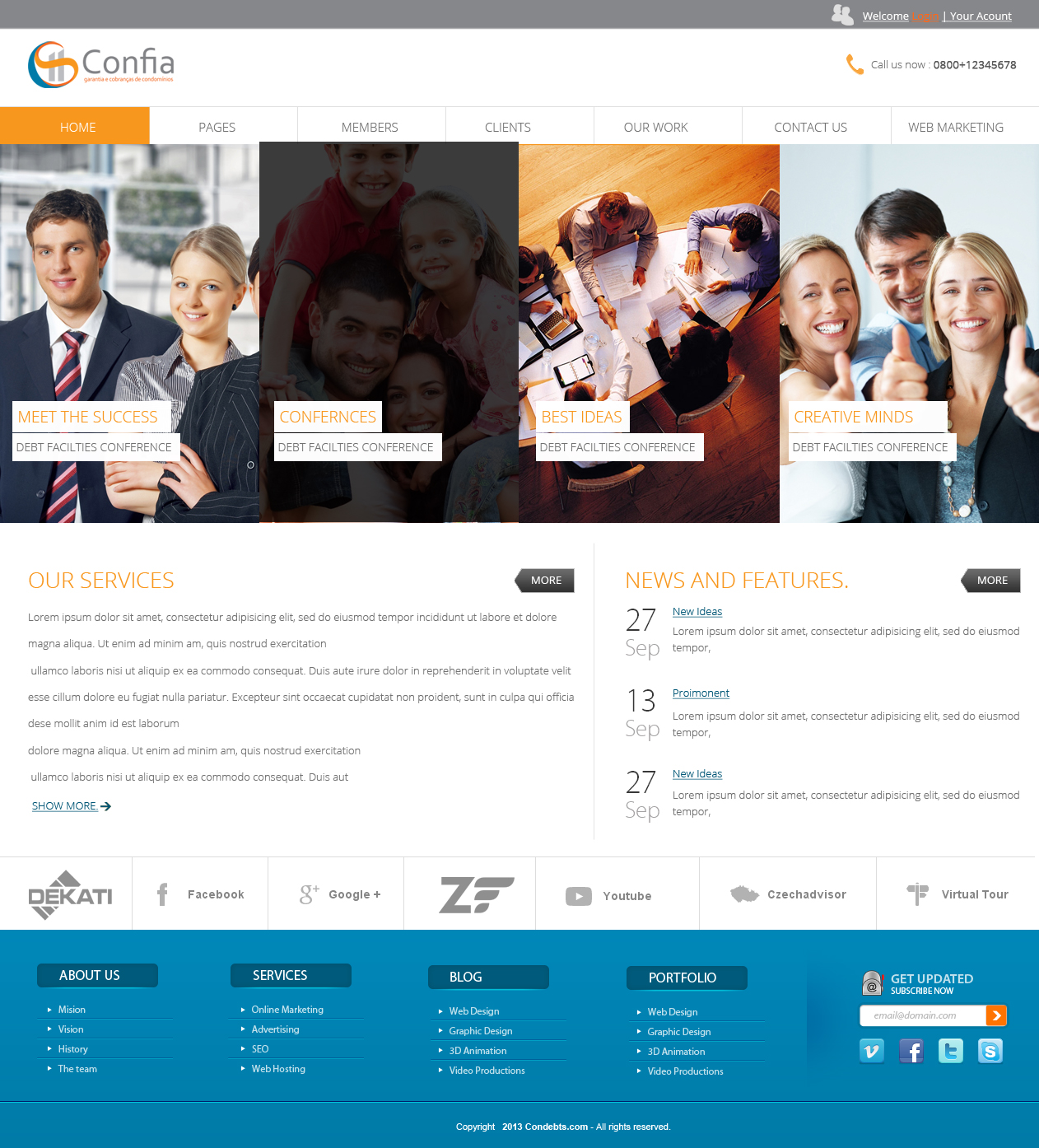 Web Design by OM for Seens TI | Design #2488976