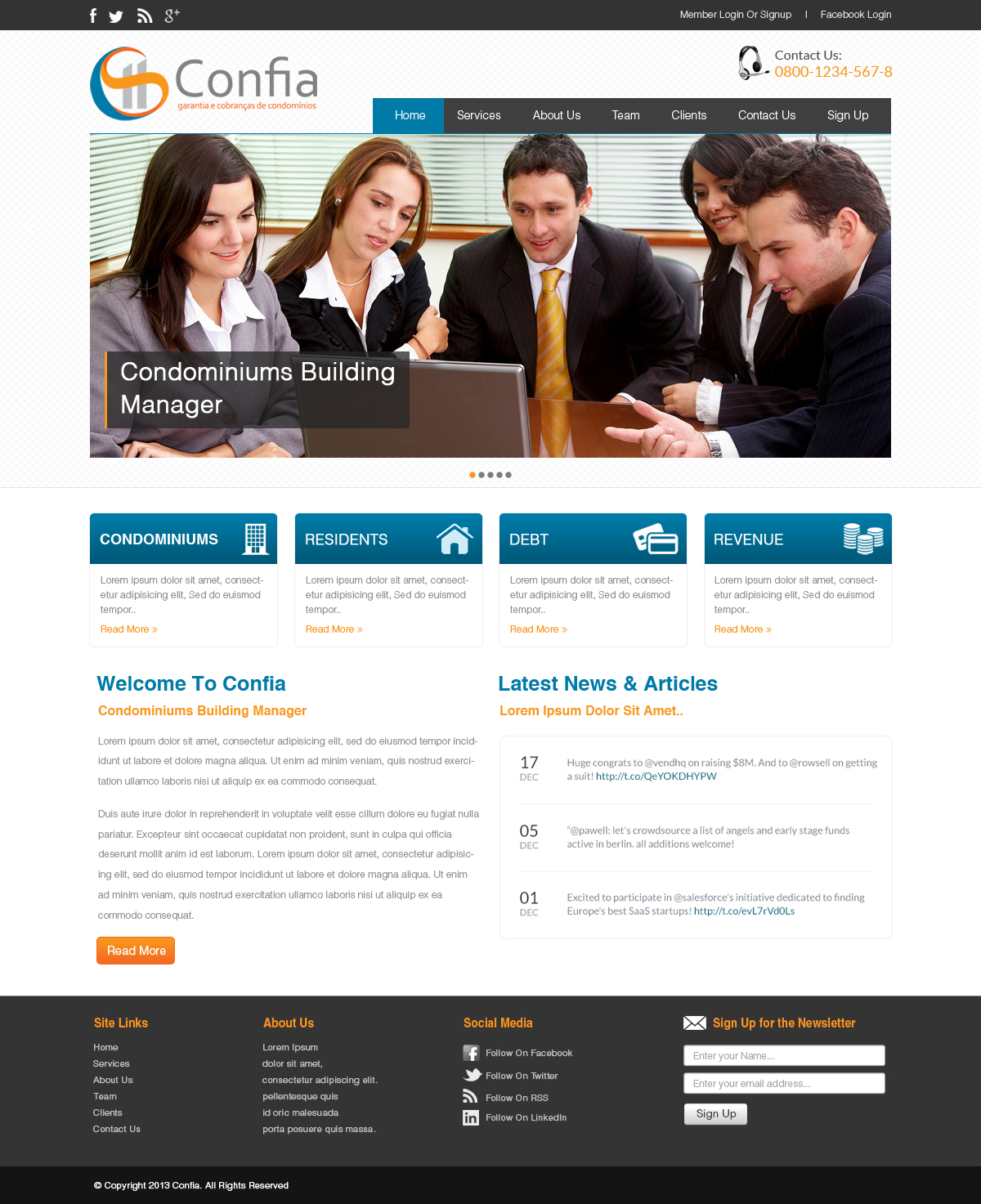 Web-Design von OM für Seens TI | Design #2511397