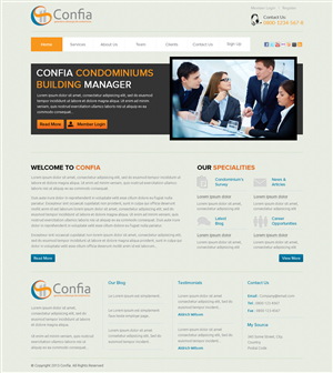 Web Design by OM for Seens TI | Design: #2511409