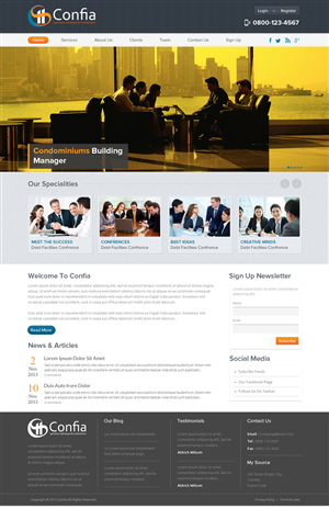 Web Design by OM for Seens TI | Design: #2511472