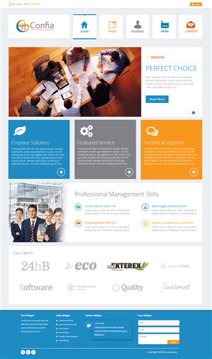 Web Design by OM for Seens TI | Design: #2511489