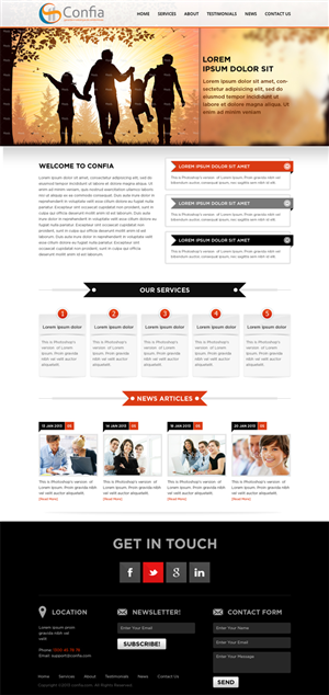 Web-Design von ShreejiAkshar für Seens TI | Design: #2522660