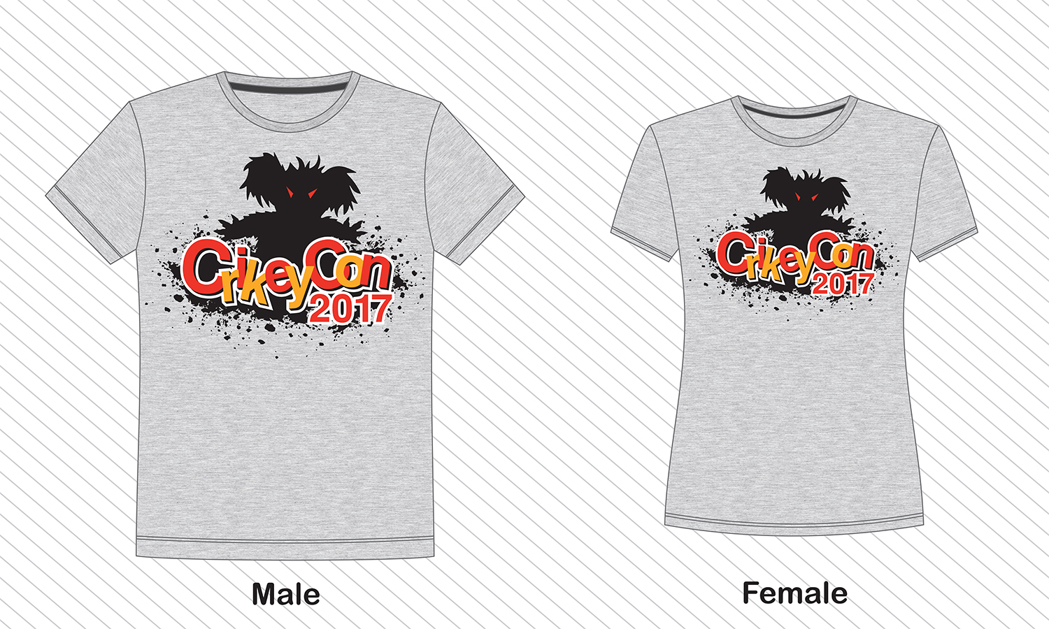 T-shirt Design by t.kien13 for CRIKEYCON LIMITED | Design #12638254