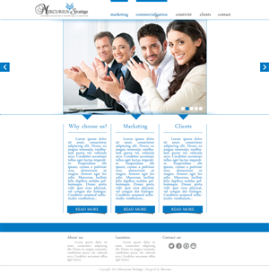 Web Design par Skovran pour Agence numérique Hoffman | Design : #2418953