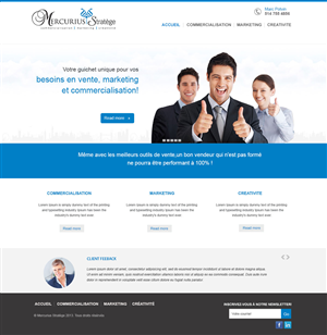 Web Design by Webspot for Agence numérique Hoffman | Design #2444317