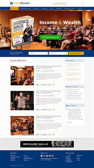 Web Design by DesignGalaxy for Agence numérique Hoffman | Design #2440132