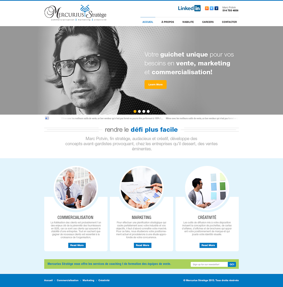 Web-Design von  GhulamAli für Agence numérique Hoffman | Design #2419261