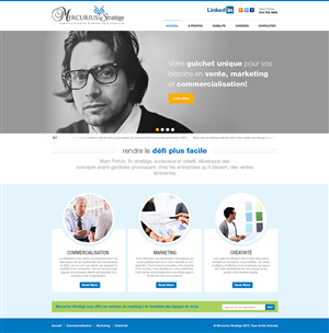 Web Design by  GhulamAli for Agence numérique Hoffman | Design #2419261