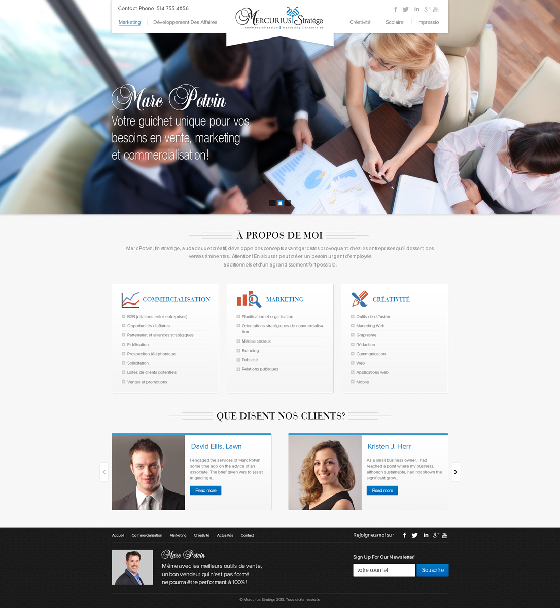 Web Design par the-lion-king pour Agence numérique Hoffman | Design #2430448