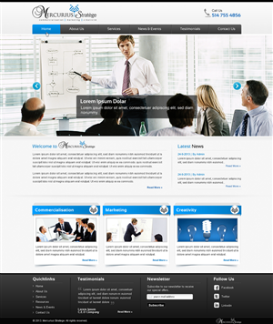 Web Design par Sbss pour Agence numérique Hoffman | Design : #2426028