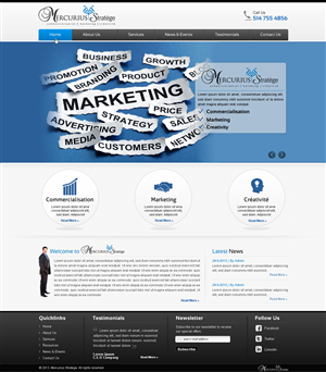 Web Design par Sbss pour Agence numérique Hoffman | Design : #2429944