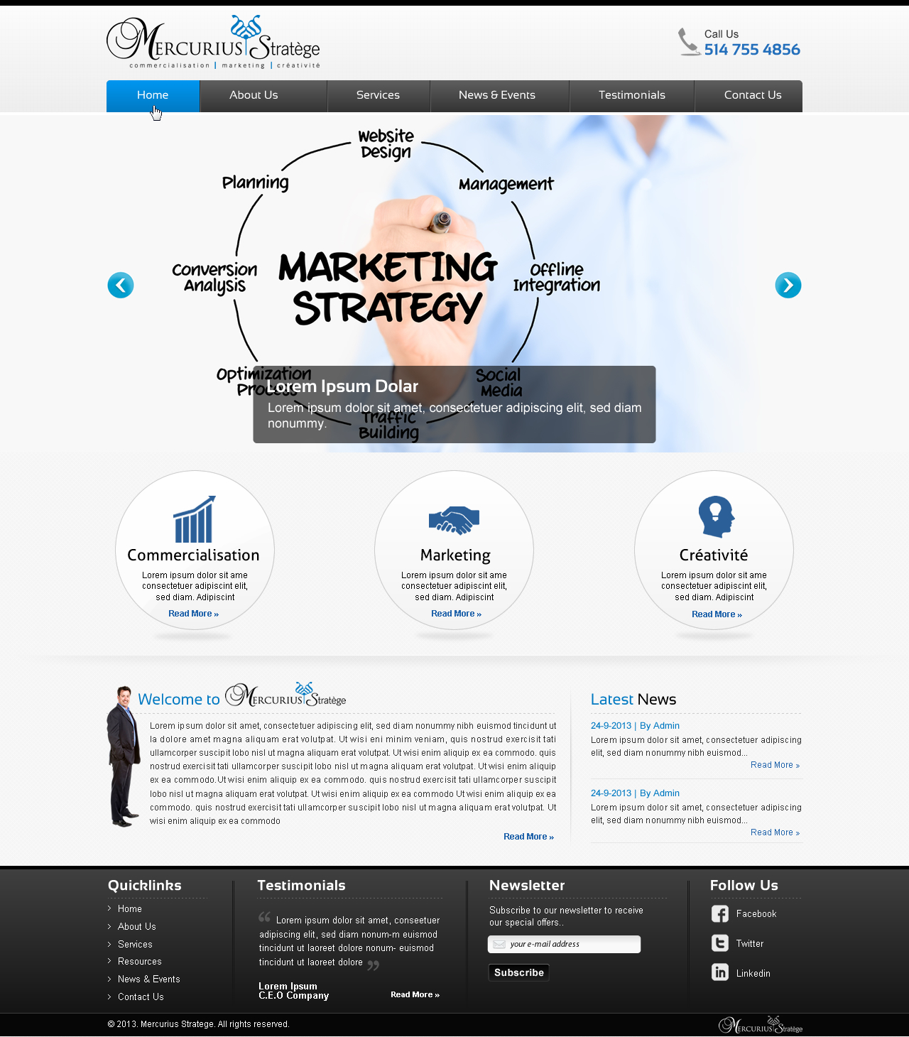 Web Design par Sbss pour Agence numérique Hoffman | Design #2429948