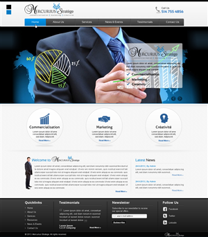Web Design par Sbss pour Agence numérique Hoffman | Design : #2429962