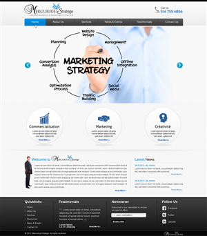 Web Design par Sbss pour Agence numérique Hoffman | Design : #2429967