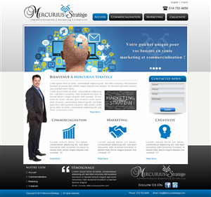 Web Design par Sbss pour Agence numérique Hoffman | Design : #2430763