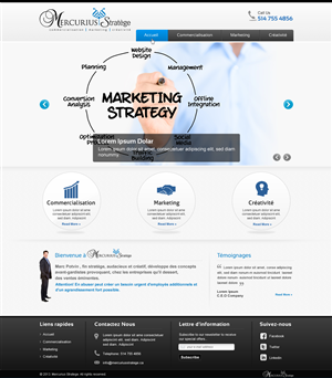 Web Design par Sbss pour Agence numérique Hoffman | Design : #2430995