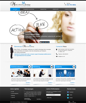 Web Design par Sbss pour Agence numérique Hoffman | Design : #2431007