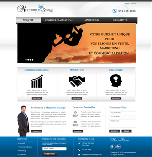 Web Design par Sbss pour Agence numérique Hoffman | Design : #2431796