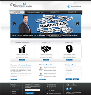 Web Design par Sbss pour Agence numérique Hoffman | Design : #2431800
