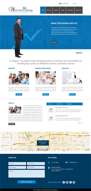 Web Design par Harpreet Singh pour Agence numérique Hoffman | Design : #2443371