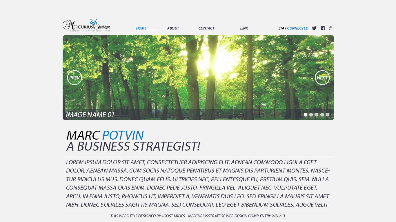 Web Design by JoostKroes for Agence numérique Hoffman | Design #2429921
