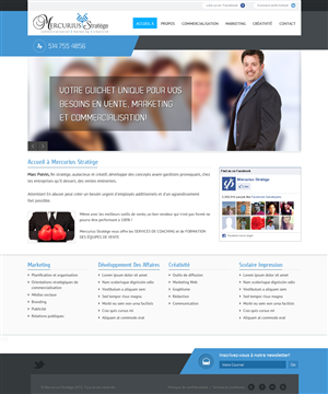 Web-Design von Sanjib Ghosh für Agence numérique Hoffman | Design #2433365