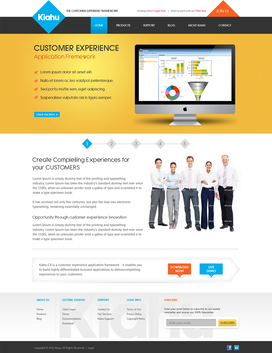 Web Design by Mayank Patel for Uptick Pty Ltd | Design #522075