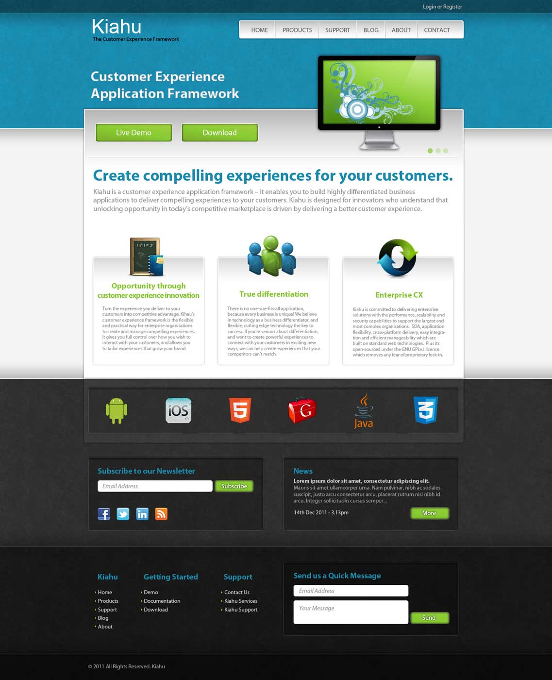 Web Design by Amy84 for Uptick Pty Ltd | Design #531384