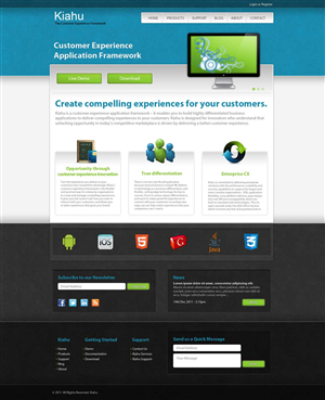 Web Design by Amy84 for Uptick Pty Ltd | Design: #531384