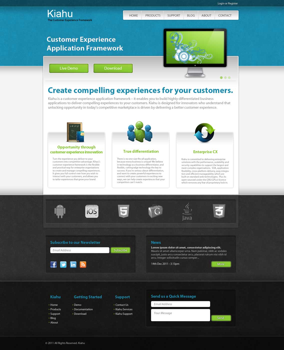 Web Design by Amy84 for Uptick Pty Ltd | Design #531385