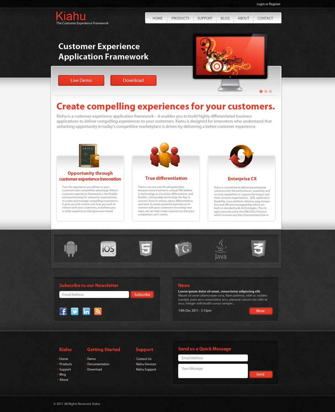 Web Design by Amy84 for Uptick Pty Ltd | Design #531401