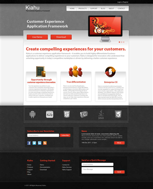 Web Design by Amy84 for Uptick Pty Ltd | Design: #531403