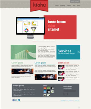 Web Design by pb for Uptick Pty Ltd | Design: #532885