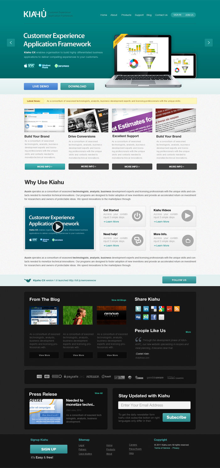 Web Design by the-lion-king for Uptick Pty Ltd | Design #527232