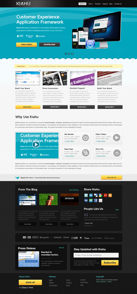 Web Design by the-lion-king for Uptick Pty Ltd | Design #532327