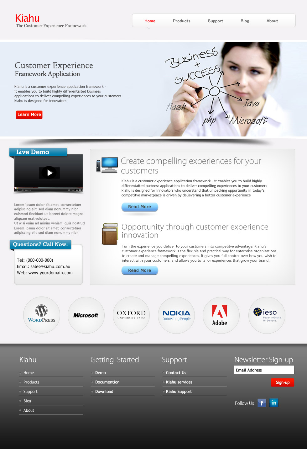 Web Design by OM for Uptick Pty Ltd | Design #531980