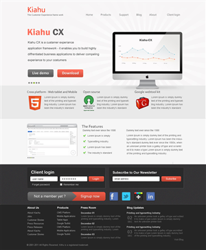 Web Design par krishnan pour Uptick Pty Ltd | Design #526864