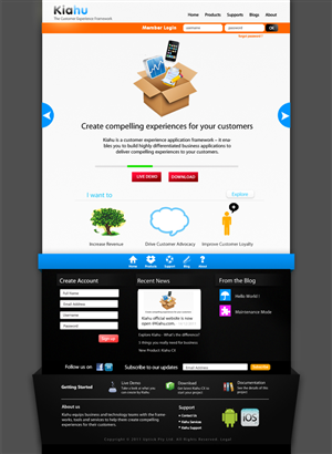 Web Design by iGoDzp for Uptick Pty Ltd | Design: #530865