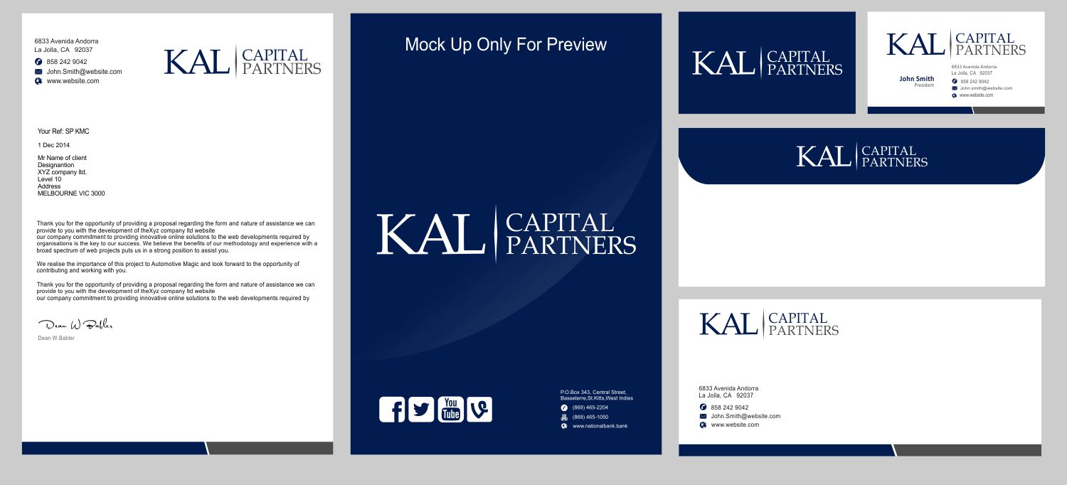 Logo Design by V Solutions for KAL Capital Partners | Design: #12900782