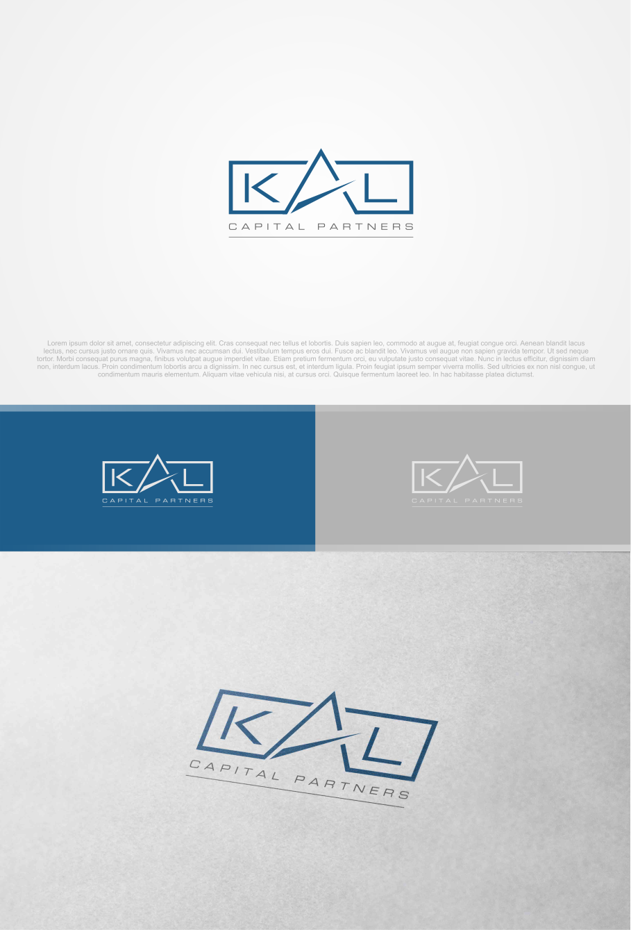 Logo Design by artswolf for KAL Capital Partners | Design #12905070